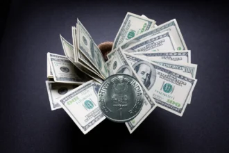 rupee settles 1 paisa lower at 82 90 against us dollar