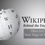 how to create a new page on wikipedia