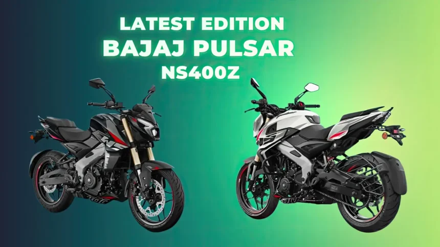 bajaj pulsar ns400z bike